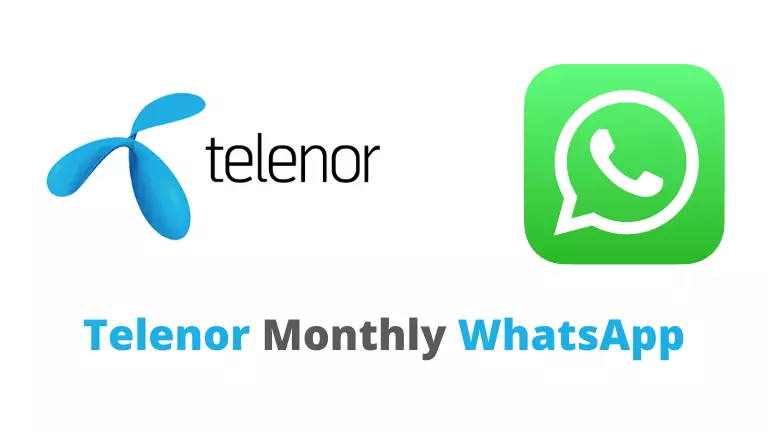 telenor whatsapp monthly package