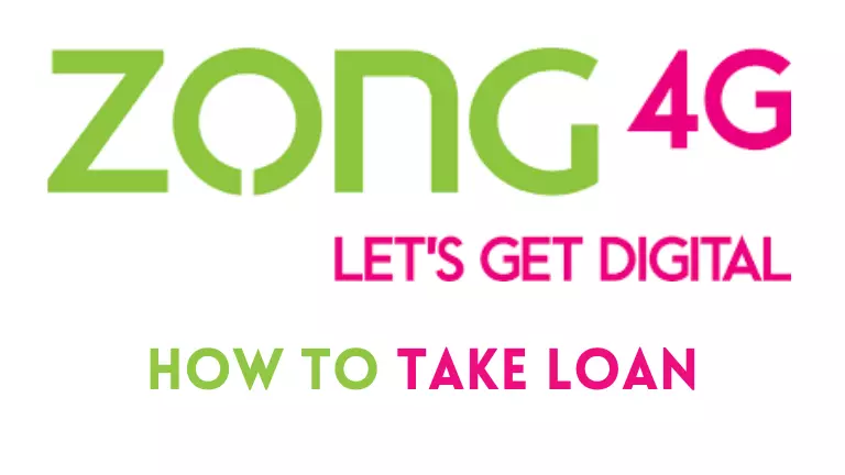 how to take loan on zong