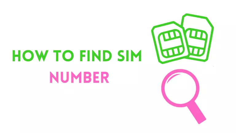 How to Find Sim Card Number