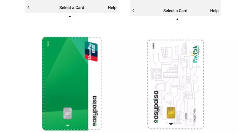 how to get easy paisa atm card