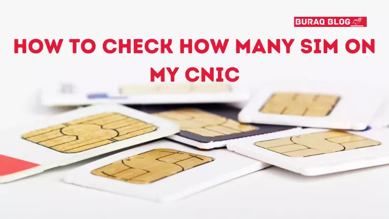 How to Check How Many SIM on My CNIC