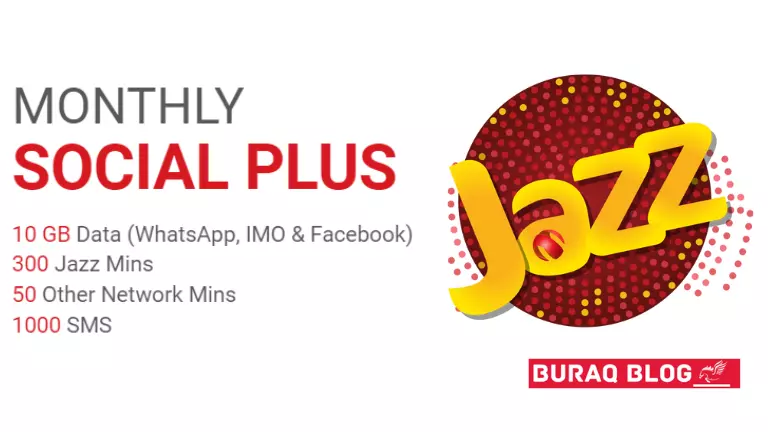 Jazz Monthly Social Plus Package